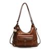 Mochila Feminina 2025 Primavera Nova Moda Coreana Casual Bolsa de Ombro Trabalho Pendular Grande Capacidade Bolsa Transversal