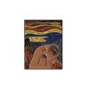 Broche da Série Capivara Adorável Transfronteiriça Criativo Desenho Animado Mundo Famoso Pintura a Óleo de Capivara Emblema