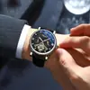 CHENXI CHENXI reloj mecánico automático Volante Sol Luna estrella impermeable correa transmisión en vivo transfronterizo Reloj para Hombre 8876