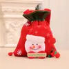 Bolsa de Manzana Navideña con Cierre, Bolsa de Regalo para Nochebuena, Bolsa Pequeña de Regalo para Niños, Bolsa de Manzana Navideña