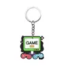 Periférico de Juego Transfronterizo Llavero Creativo Decoración Llavero de Mochila de Goma Suave PVC Accesorios Regalo Venta al por Mayor