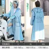 Impermeable Eva Engrosado y Largo a Prueba de Explosiones para Adultos y Hombres Poncho Impermeable de Cuerpo Entero Largo para Bicicleta y Vehículo Eléctrico