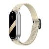 Adequado para Xiaomi 8/9/10 Pulseira de Relógio Elástico Nylon Círculo Duplo Trançado Padrão Ondulado Cintura Fina Estreito Pulseira de Relógio Xiaomi 10