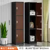 Casillero de una puerta de colores con cerradura, Gabinete de metal, Casillero para empleados, Gabinete de almacenamiento, Casillero para vestidores de baño, Gabinete de almacenamiento de bolsas de múltiples puertas