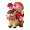 Nuevo adorno creativo de caballo campeón de resina, una decoración divertida y que alivia el estrés para escritorios de oficina, juguete y regalo