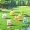 Micro Paisaje Zodiaco Chino Figuras Lindas de Bolitas Jardín Paisajismo Adornos DIY Coche Pequeño Adornos Animales