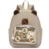 Bolsa de Hombro Transparente Linda de Capibara para Dolor de Hombro Verano Nuevo Mochila Personalizada de Animales de Dibujos Animados Gran Capacidad Bolsa de Regalo