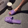 2024 nuevo comercio exterior transfronterizo talla grande zapatos de mujer Sudeste Asiático Shopee Lazada Amazon sandalias planas