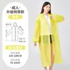 Capa de chuva EVA não descartável, unissex, extra longa e extra grossa, cobre o corpo todo, poncho de chuva resistente, atacado