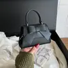 Bolsa de mão estilo coreano com design simples e laço, novo modelo 2026, alta qualidade, bolsa de ombro e transversal vintage para o dia a dia