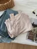 Camiseta de Manga Larga Lyocell Tencel Lana para Mujer, Principios de Otoño 26, Delgada, Suave, Apta para la Piel, Elástica, Corte Ajustado, Camiseta Básica Adelgazante