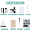 Kit para Hacer Velas con Placa Caliente, Olla para Derretir Cera de Soya, Dispositivo para Hacer Velas de Cera, Olla para Derretir y Verter Cera de Velas