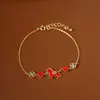 Pulsera de Caballo con Zirconia Galvanizada en Oro Real y Aceite Goteante, Accesorio Versátil para el Uso Diario para el Año de Nacimiento, Joyería de Alta Gama de Lujo Ligero