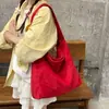 Bolsa Tote Retrô Japonesa Feminina Outono 2026 Nova Camurça Pelúcia Grande Capacidade Versátil para o Trabalho Bolsa de Ombro de Mão