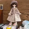 Roupas para Boneca BJD de 6 Pontos Conjunto de Moda de Alto Valor Boneca Mãe Fantasma Vestido Lolita para Boneca de 30cm