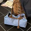 Bolso Tote Nuevo y Sencillo, Bolso Cruzado Portátil Versátil de Alta Gama, Bolsa de Compras, Bolso de Axila Casual y Personalizado para el Viaje Diario al Trabajo