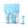 Lmltop Paquete de 10 Toallas Comprimidas para Limpieza Facial Portátil de Viaje Desechable Toalla Suave de Algodón Sy423