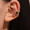 Pendientes largos de araña con pedrería transfronterizos de aleación pendientes personalizados punk diablo exagerados para chica popular para mujer