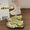 Zapatos de Entrenamiento Alemanes de Cuero Genuino Color Block Retro para Mujer Zapatos 2026 Nuevos Zapatos de Carreras con Cordones Deportivos Casuales para Exteriores Zapatos Forrest Gump