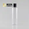 Los fabricantes suministran botella de 250 ml con tapa de Qiuqiu de plástico, botella de rocío para ducha, botella de plástico PET, botella de tónico, materiales de embalaje cosmético