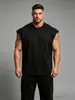 Chaleco acanalado de seda helada tejido nuevo Youngla para hombre, chaleco deportivo de fitness, mallas para correr, baloncesto, entrenamiento