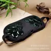 Mascarilla para Ojos de Piedra Medicinal del Tíbet, Mascarilla Facial, Rodillo de Belleza de Jade del Tíbet, Tabla Gua Sha, Peine, Piedra de Té Verde Oliva, Pelota de Ejercicio al por Mayor