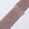 Estilo fio de algodão contas de vidro pérola branca cristal branco australiano imitação contas soltas pulseira DIY feita à mão colar acessórios de joalheria atacado