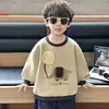 Sudadera de Otoño para Niños 2026 Nuevo Modelo Dibujos Animados 3D Casual Manga Larga para Niños Pequeños Atuendo de Otoño de Moda