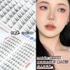 10 filas de 10 filas de pestañas postizas de espiga de gran capacidad puro deseo luz de luna blanca trilogía perezosa mezcla puro salvaje pequeño demonio