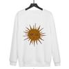 Comercio Exterior Sol Nuevo Suéter Estampado de Otoño e Invierno para Mujer Suéter de Cuello Redondo Europeo y Americano