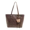 Bolsa Retro para Viajar para Mujer, Gran Capacidad, Nuevo Artículo de Otoño 2026, Alto Valor Estético, Elegante, Bolso Tote Casual, Bolso de Hombro
