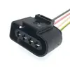 4B0 973 724 Adecuado para Volkswagen Audi Bobina de Encendido/Paquete de Alto Voltaje Conector 4B0973724 Funda 4P