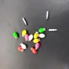 311 capuchón de lámpara electrónico flotador de pesca tipo bombilla capuchón de lámpara agua dulce llamativo frijol cabeza de flotador de luz electrónica