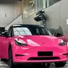 Película de Color Cambiante para Coche Color Púrpura Remolacha para Mascotas de Fábrica Directa Película Modificada Película para Envolver Coches