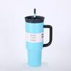 Nueva Taza Termo de Aspecto Elegante para Hombres y Mujeres, Acero Inoxidable 304 para Exteriores con Popote y Asa, Taza para Coche de 40 oz que Mantiene el Frío