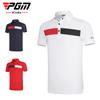 Roupa de golfe infantil PGM para meninos e meninas, camiseta de manga curta com absorção de umidade, top para adolescentes, top esportivo para meninos e meninas