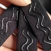 Ropa de fábrica al contado banda de goma antideslizante nailon recto top de tubo silicona banda elástica antideslizante al por mayor