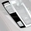 Adequado para BMW Nova Série 5 F10 painel do botão de marcha decoração preto piano adesivo interno de carro