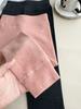 Bola de Arroz Linda Invierno Nuevo Uniforme Escolar Pantalones Térmicos Mágicos Pantalones de Cintura Alta para Estudiantes Leggings de Seda de Morera Engrosados para Niñas