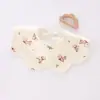 Babeero para Babas de Bebé, Babero Impermeable para Recién Nacidos, Babero de Algodón Puro para Madre y Bebé, Babero Tipo Toalla para Babas Ampliado de 360 Grados Clase A