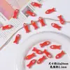 Colgante de Pez Pintado en Cerámica Agujero Recto Cuentas Mariposa Hecho a Mano DIY Collar Pulsera Accesorios para Joyería Material de Cuentas Sueltas