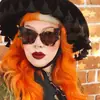 Ins gafas de sol de murciélago de moda personalizadas gafas de sol para disfraz de Halloween gafas de sol oscuras transfronterizas europeas y americanas