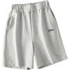 2024 Novos Shorts Esportivos de Cinco Pontos Femininos Verão Finos Largos Casuais Retos Estilo Hong Kong Tendência Calças de Comprimento Médio Atacado