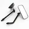 Espejo retrovisor de bicicleta espejo reflector de espejo de espejo de motocicleta de tres ruedas redonda retro coche de batería modificado pedal
