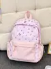 Mochila de Gato de Desenho Animado Novo Estilo, Leve e de Grande Capacidade para Estudantes, Estampa Estilo Japonês, Bolsa Casual de Nicho para o Dia a Dia