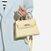 Bolsos Clásicos para Mujer 2022 Nuevo de Moda Bolso tipo Satchel Bolso Cuadrado Pequeño Moda Retro Bolso Kelly Bolso de Hombro Único de Gama Alta Bolso Cruzado