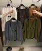 Conjunto de dos piezas de elegante cárdigan de punto estilo coreano para mujer, nueva colección otoño e invierno, chaleco de cuello halter + abrigo suéter de cuello en V