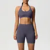 Nuevo Estilo Halter, Espalda Hermosa, Cintura Alta, Levantamiento de Glúteos, Shorts Ajustados, Ropa de Yoga, Transpirable Absorbente de Sudor Ropa para Correr Fitness, Traje Deportivo