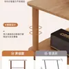 Criado-mudo Simples para Quarto, Estante de Armazenamento para Quarto de Casa, Criado-mudo Estreito Pequeno de Madeira Maciça, Mesinha Lateral Pequena para Moradia de Aluguel