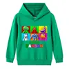 Suéter con capucha de algodón para niños y niñas, chaqueta informal de manga larga para primavera y otoño de 2023